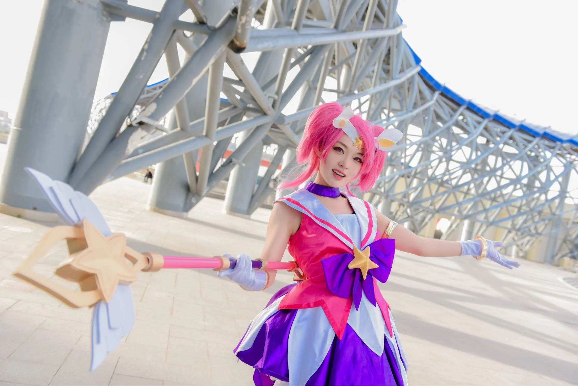魔法少女拉克丝COS写真