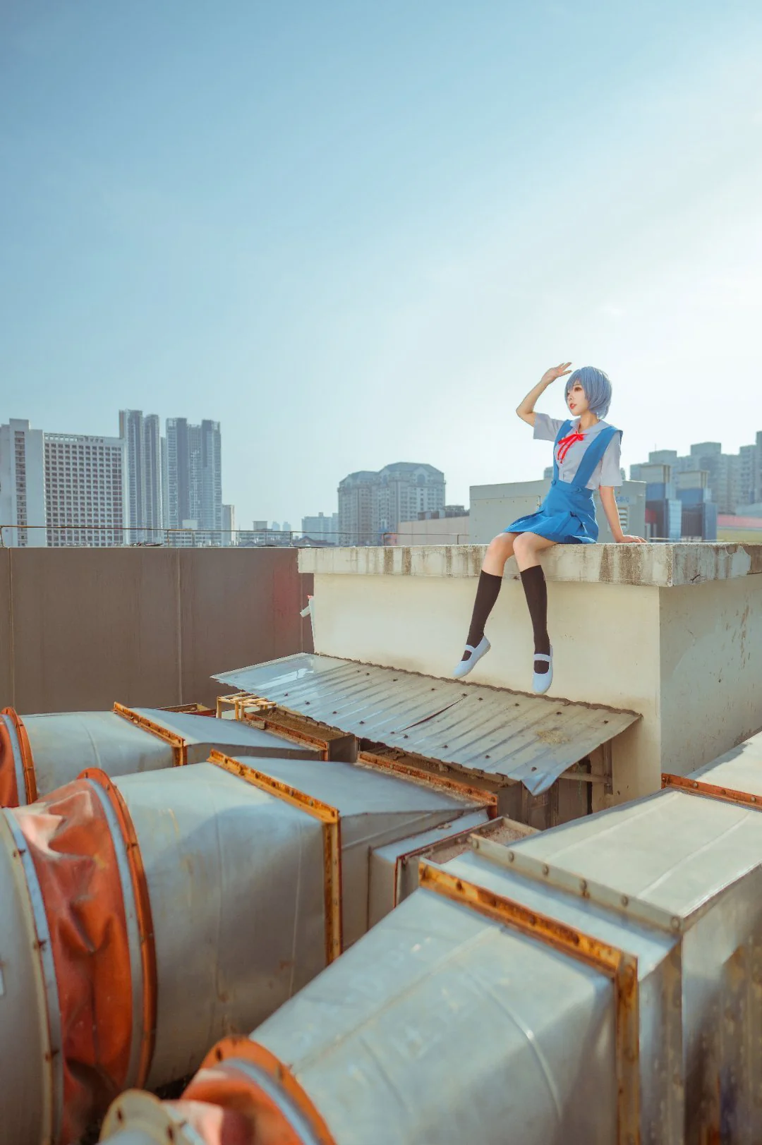 《新世纪福音战士》绫波丽COS写真