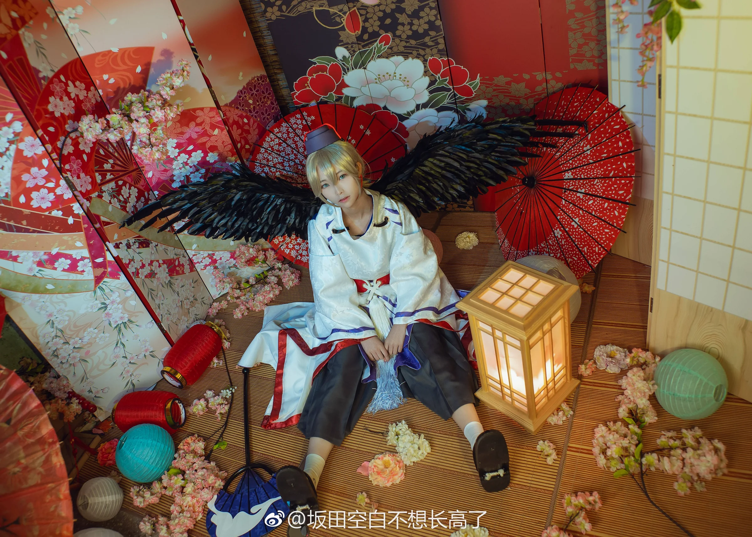 阴阳师手游 少羽大天狗COS写真