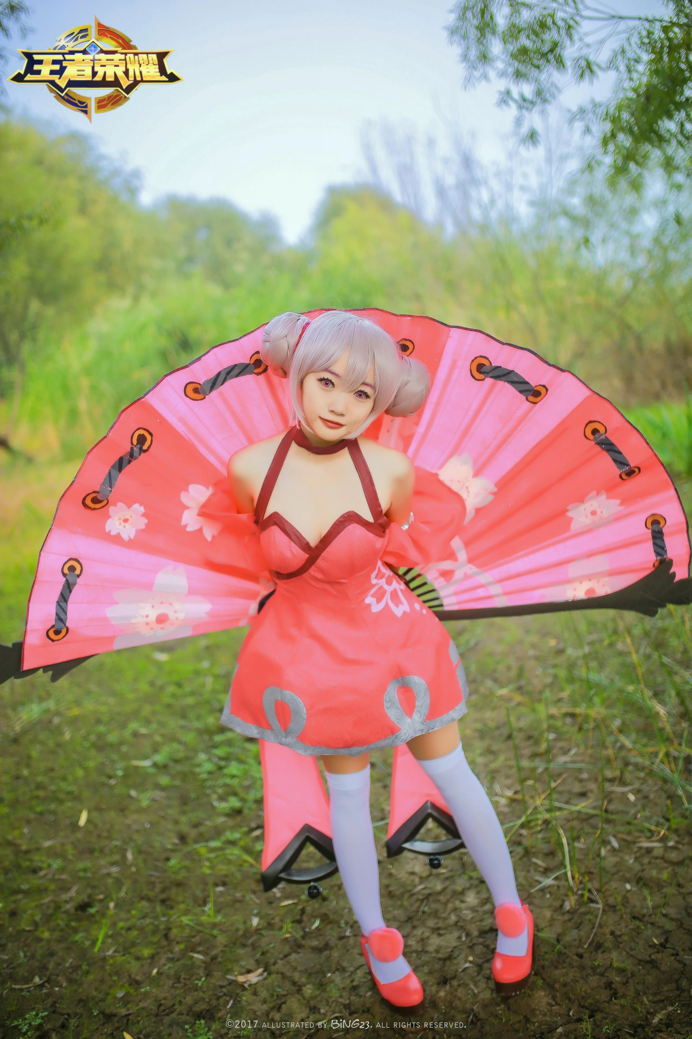 王者荣耀小乔原皮COS写真