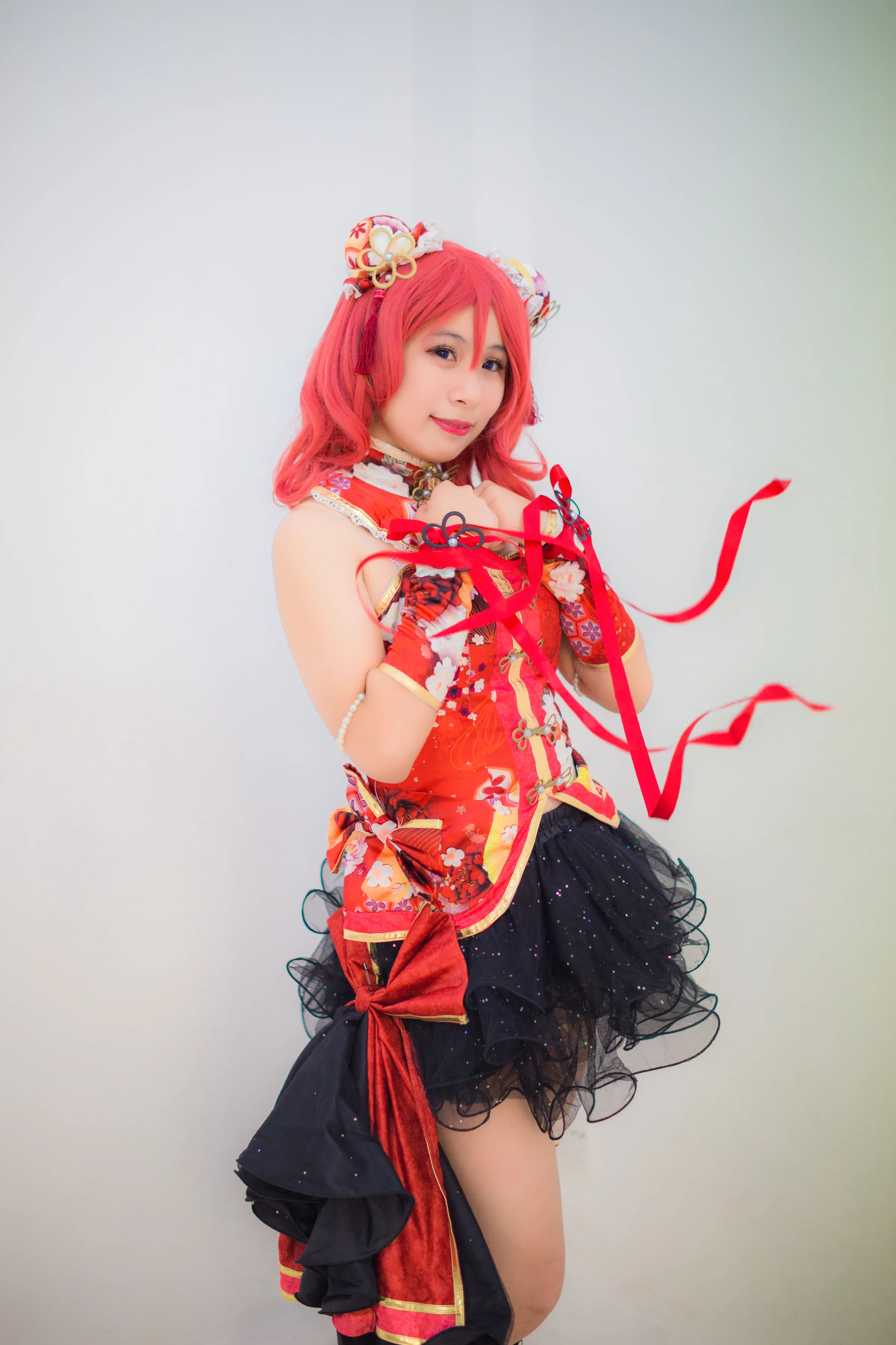 lovelive旗袍觉醒西木野真姬COS写真