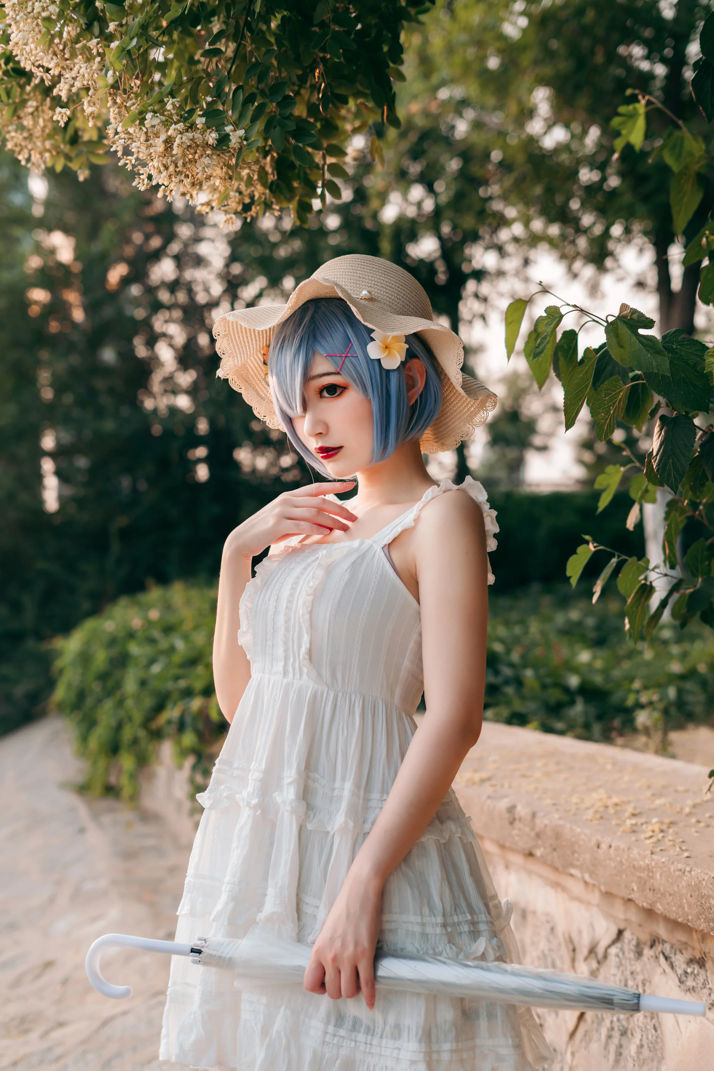 蕾姆COS写真，等你来与我相见