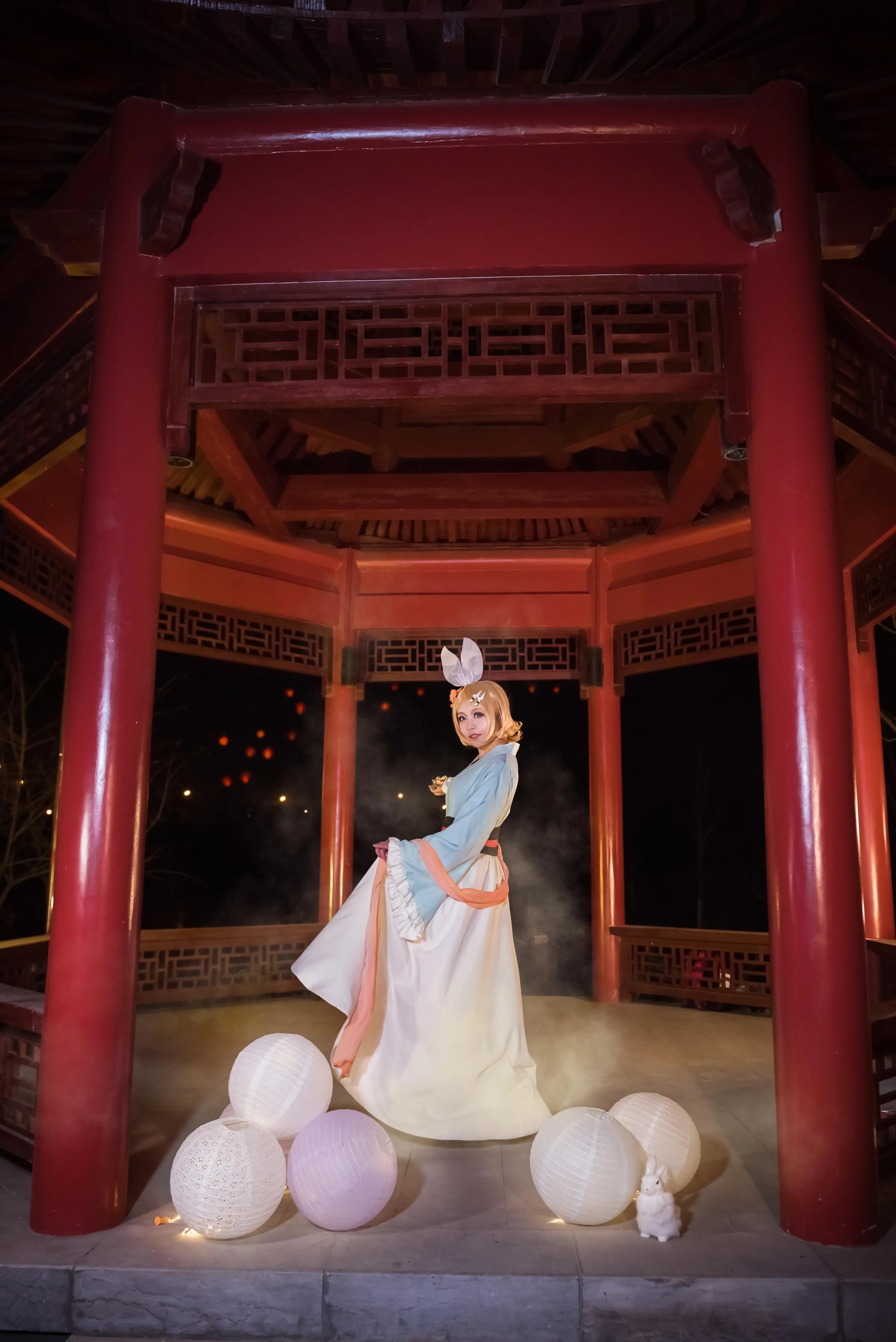 镜音铃COS写真