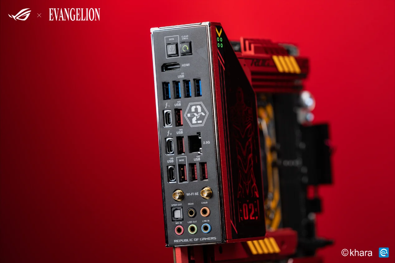 明日热爱 战意补完！ROG x EVA联名新品全网开售｜高清图片集