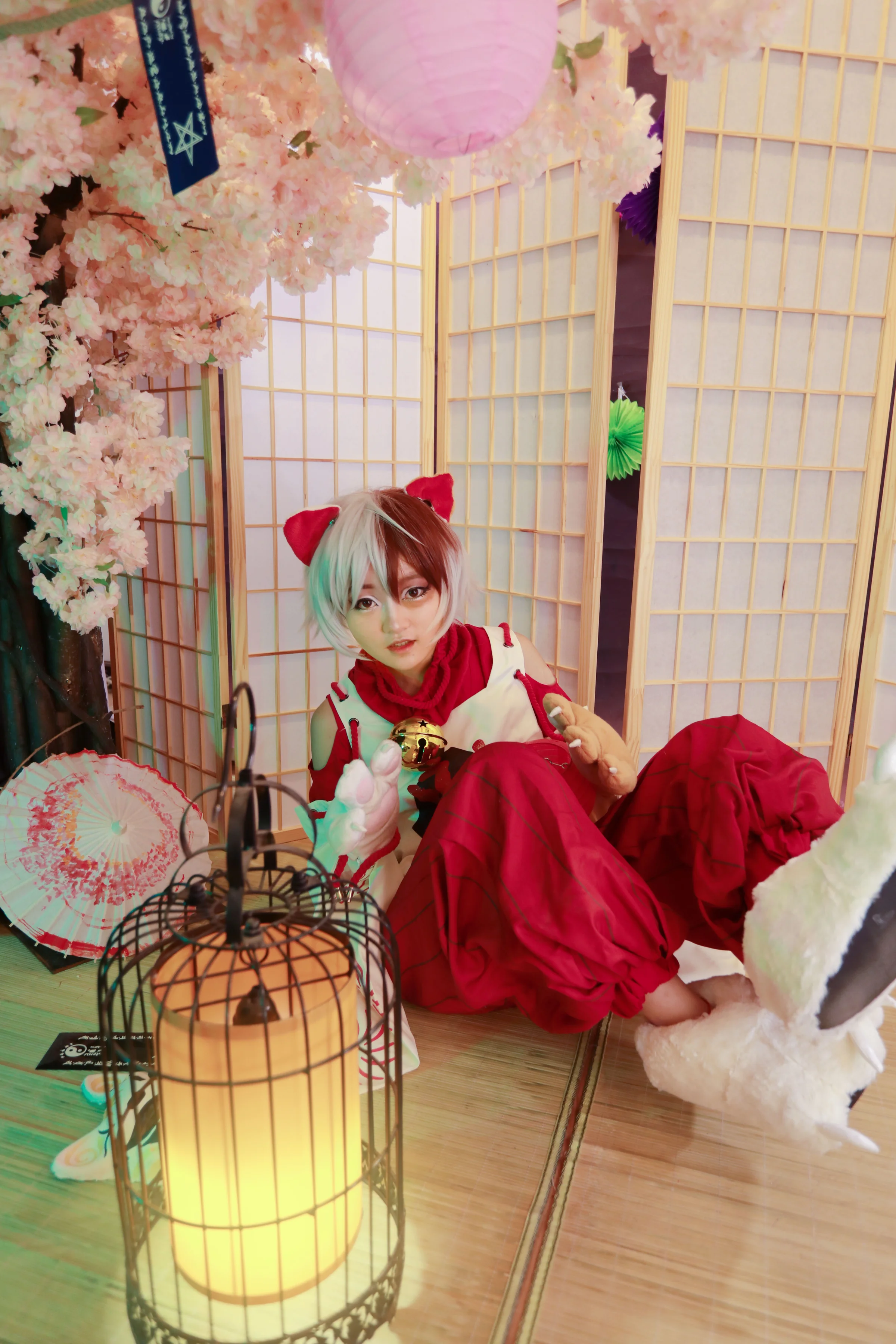 阴阳师招财猫（御魂）COS写真