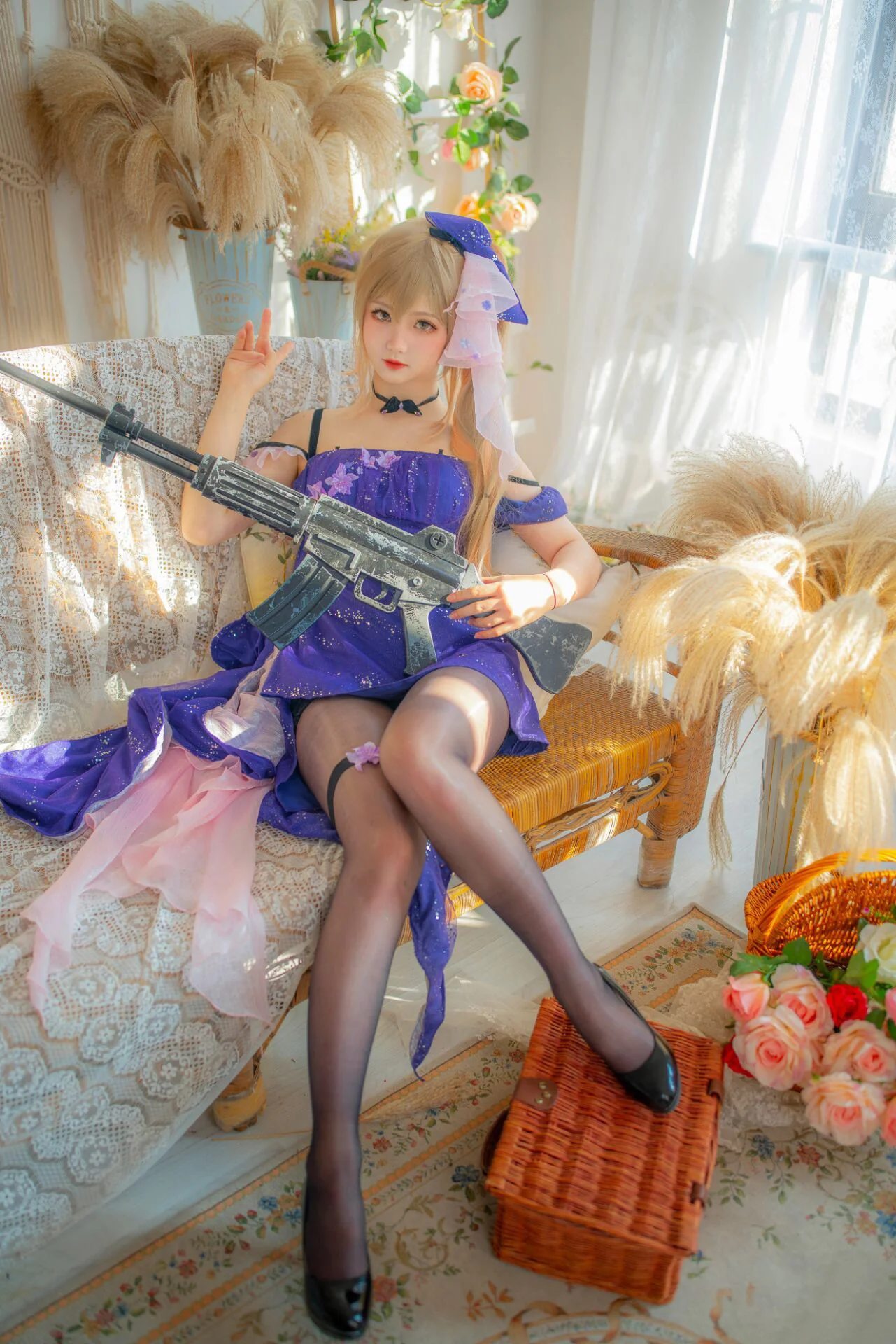 少女前线 k2黎明之前COS写真
