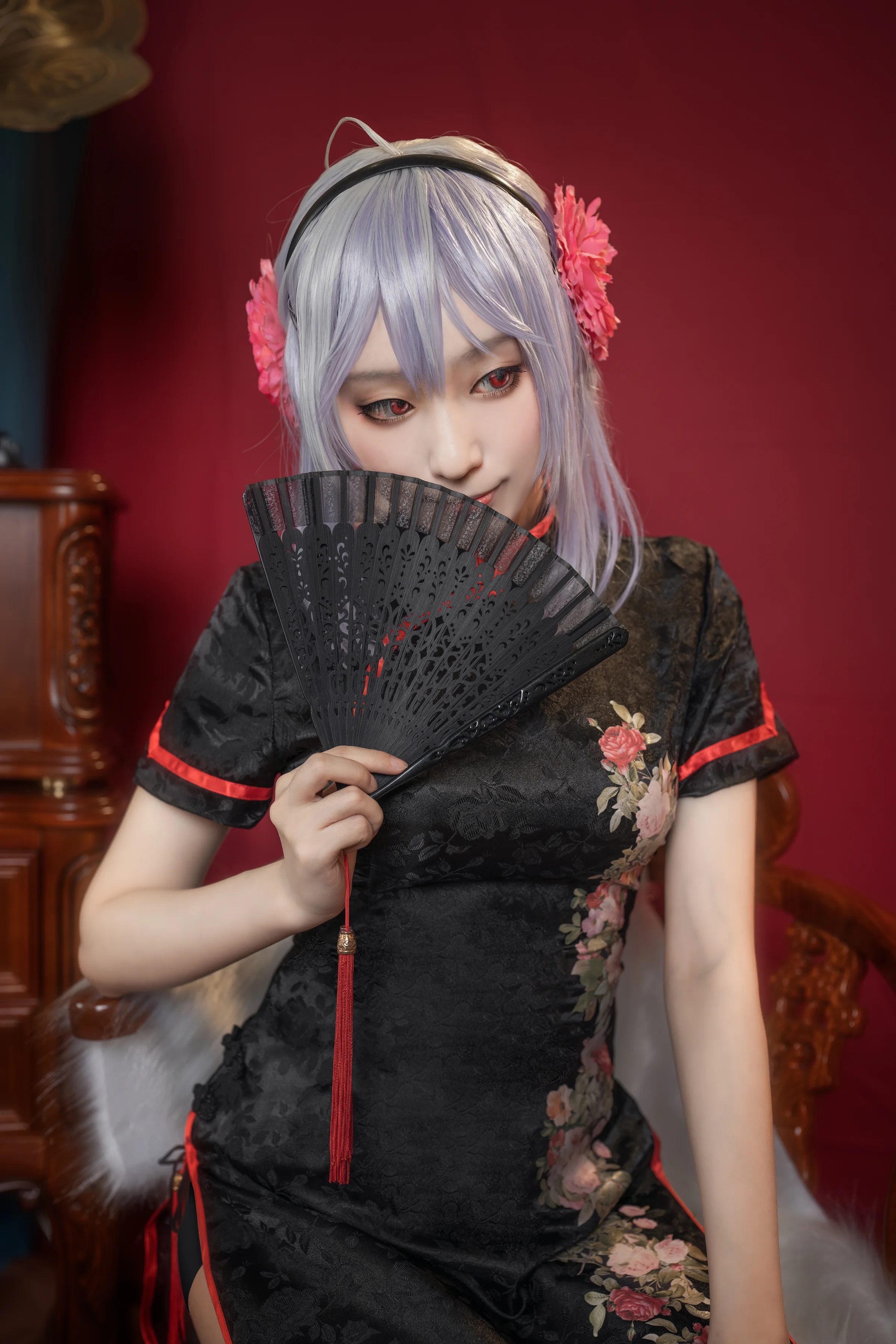 弱音 旗袍 COS写真 初音未来