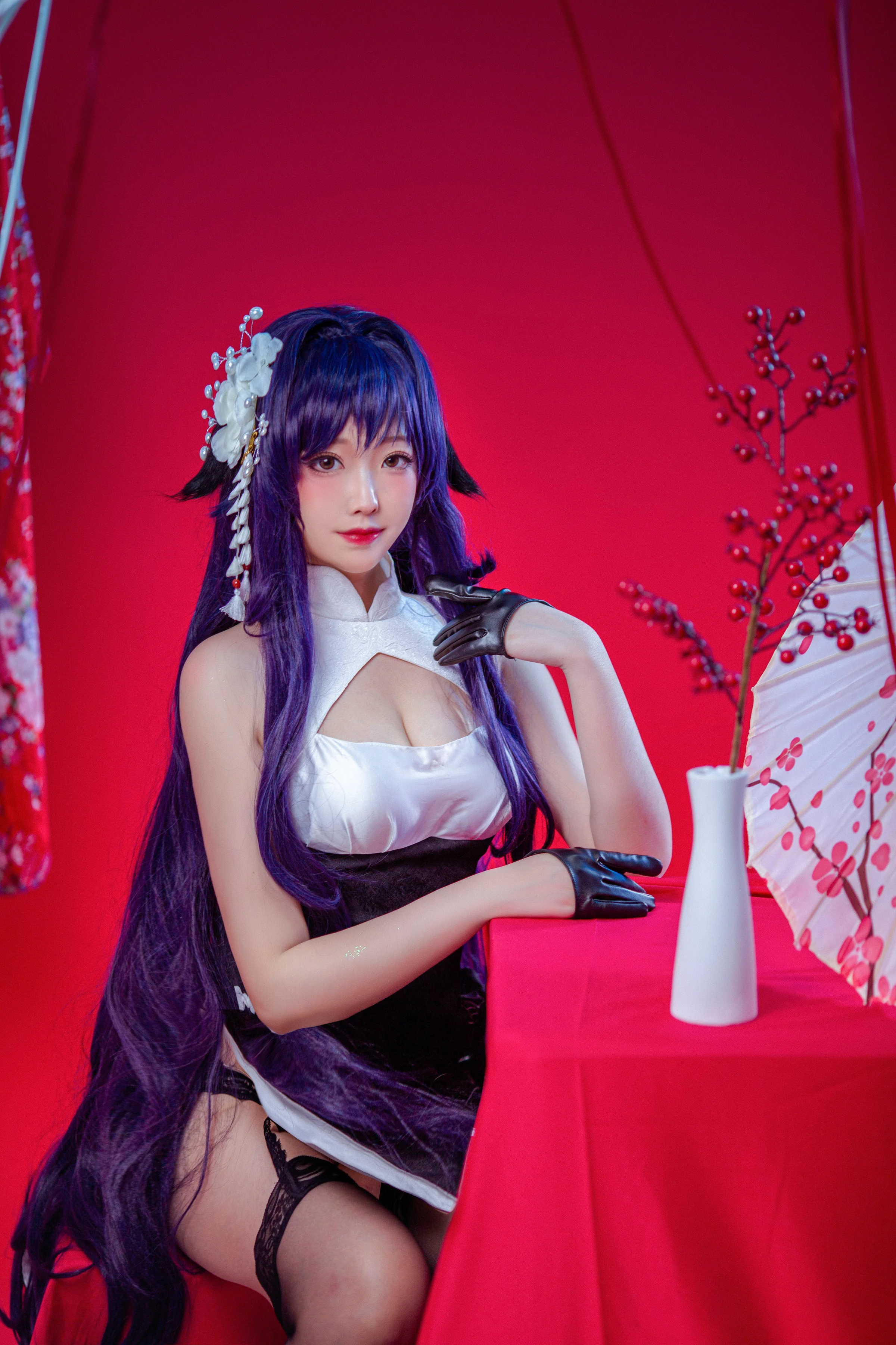 《碧蓝航线》吾妻COS写真