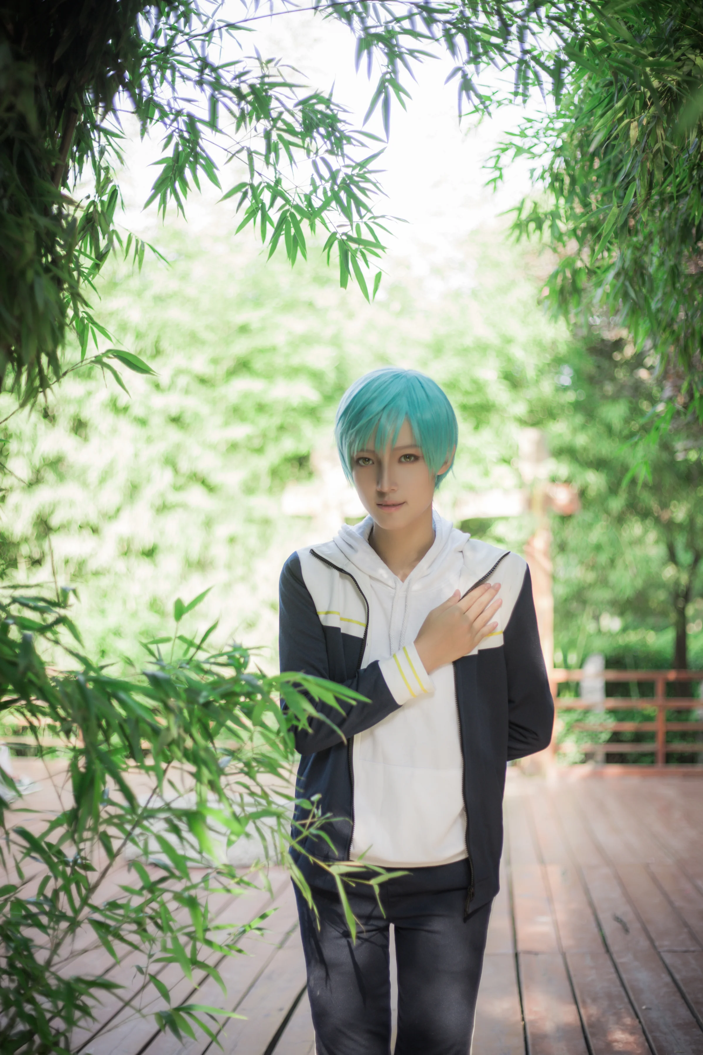 刀剑乱舞 一期一振x药研藤四郎內番COS写真