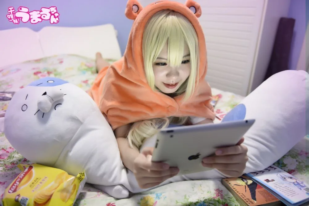 干物妹小埋小埋和哥哥COS写真