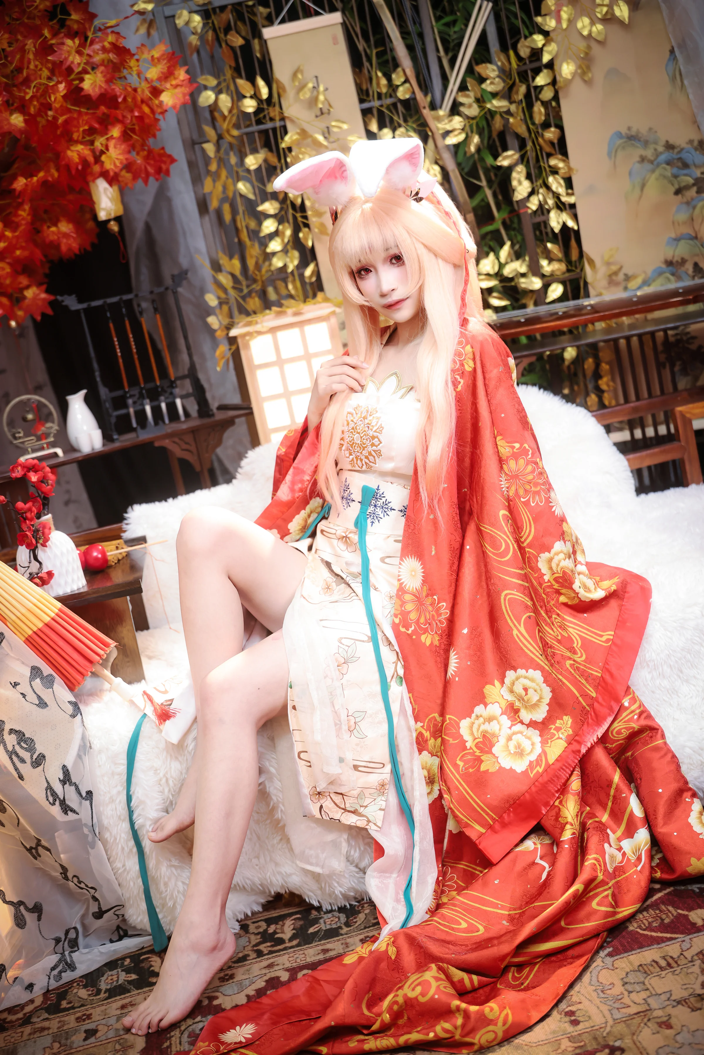 《王者荣耀》公孙离惊鸿舞COS写真
