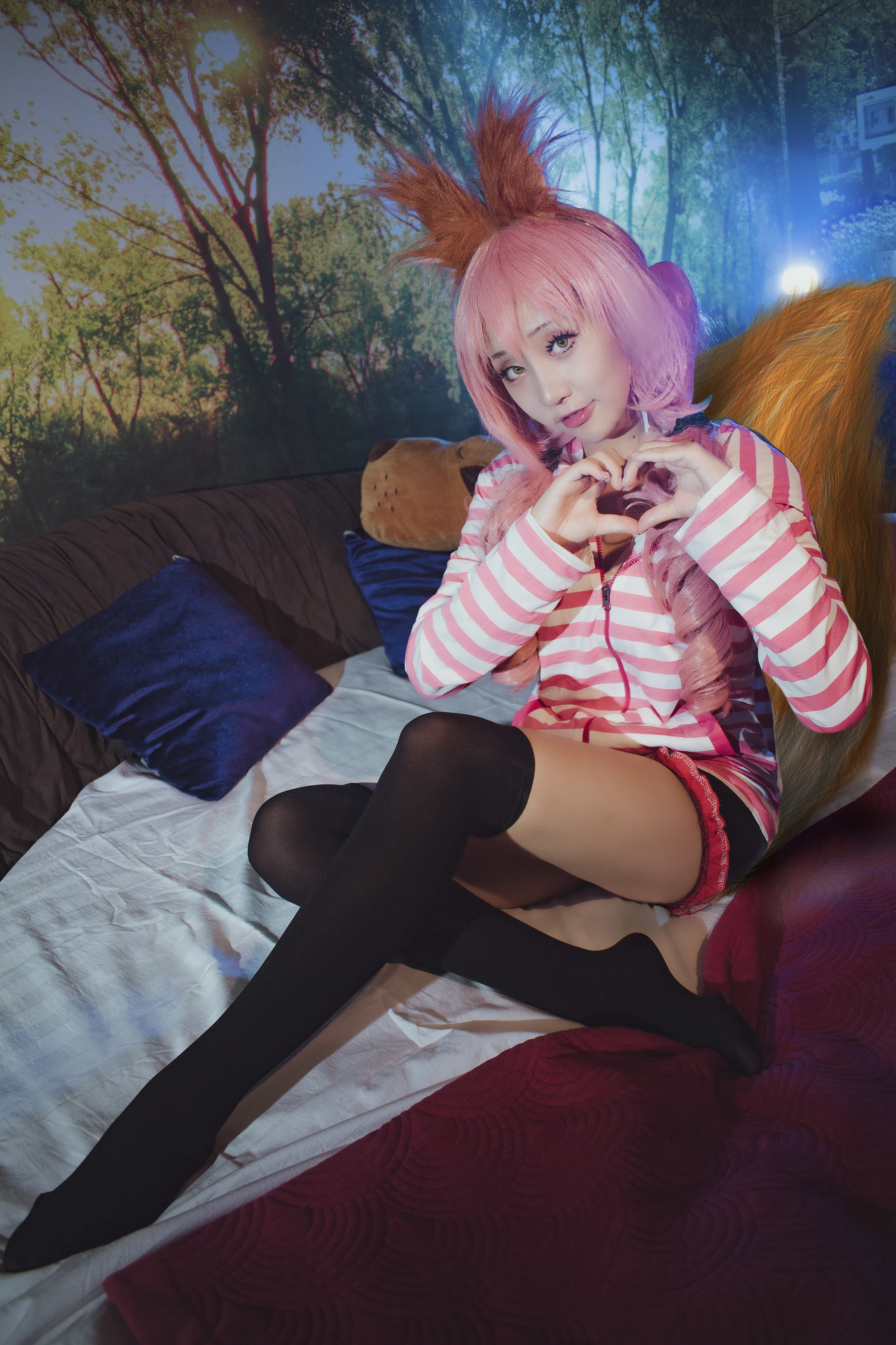 fate/extella 玉藻前便服COS写真