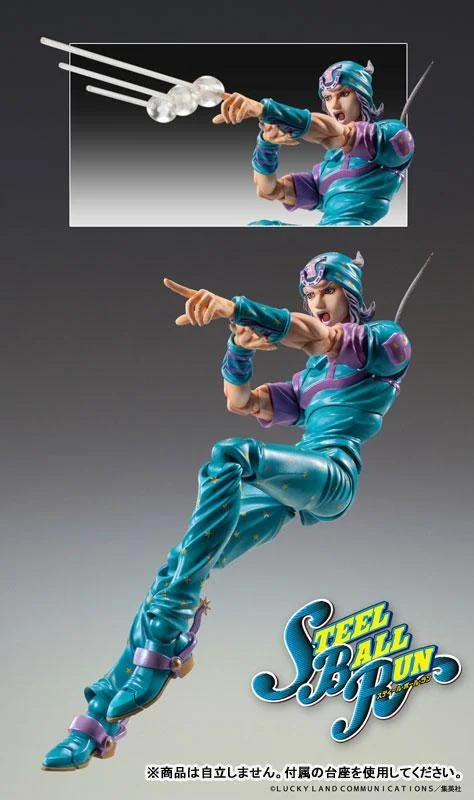 《JOJO的奇妙冒险 第7部 飙马野郎》乔尼·乔斯可动手办｜高清图片集