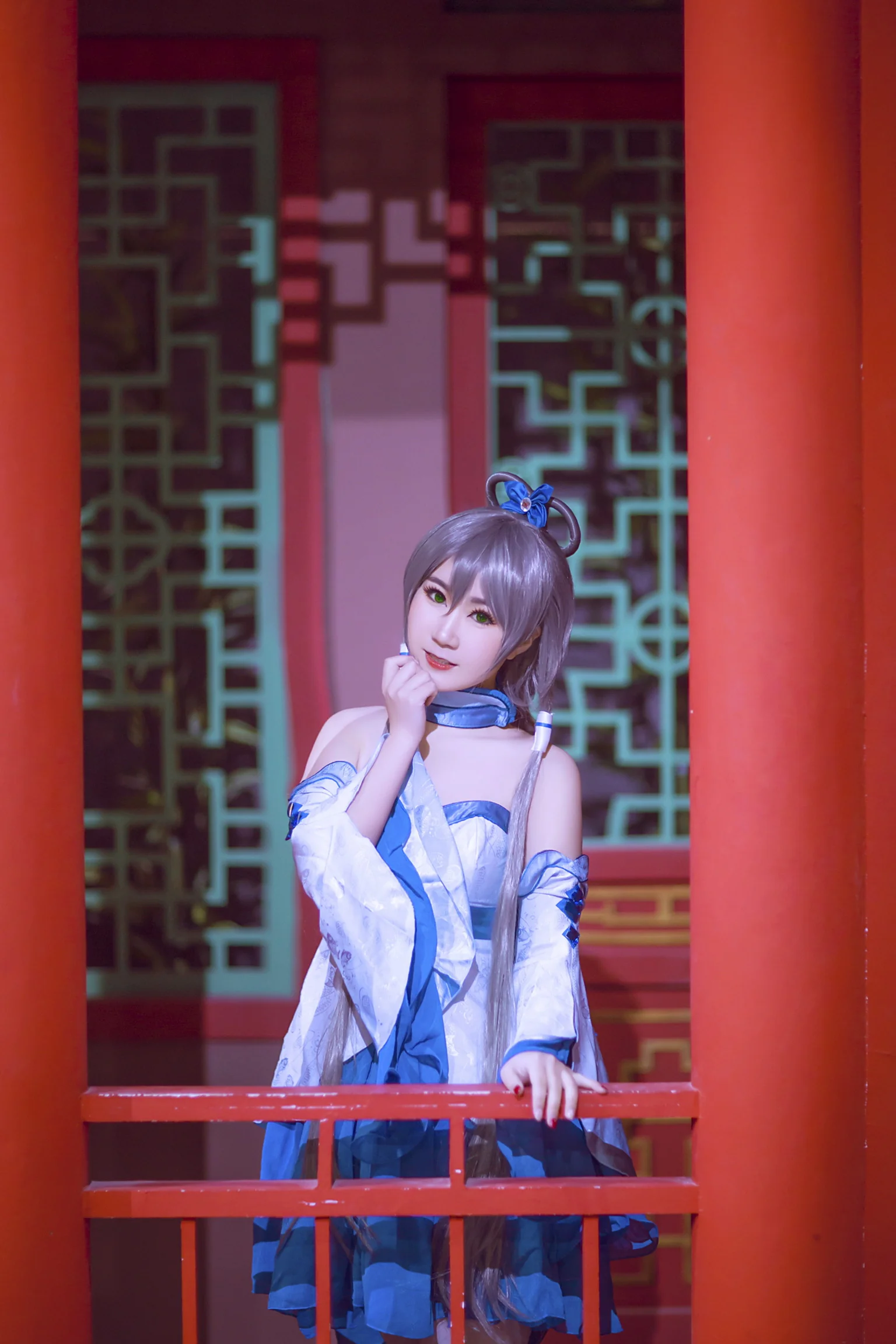 VOCALOID流鱼惊鹊洛天依COS写真
