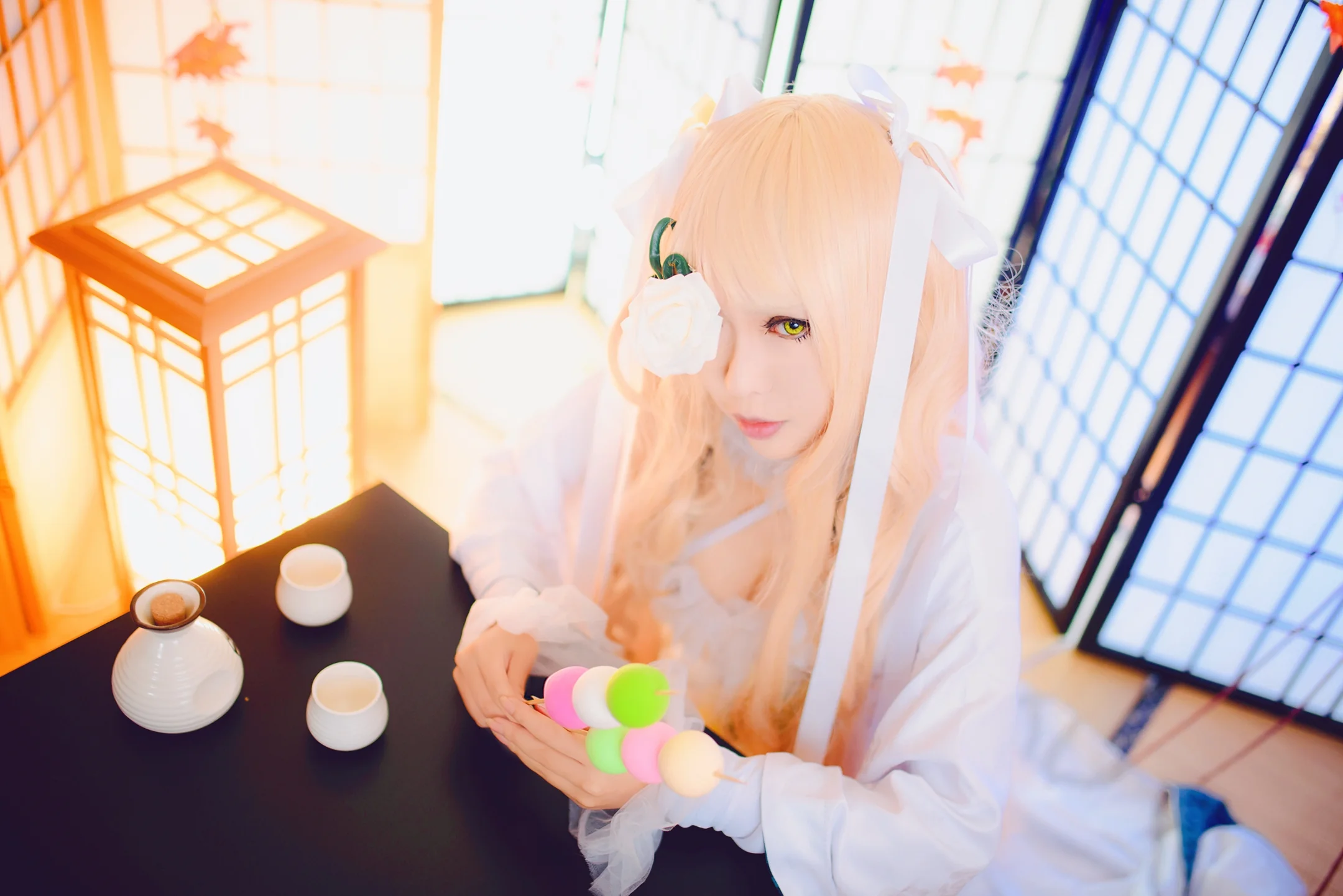 蔷薇少女雪华绮晶COS写真