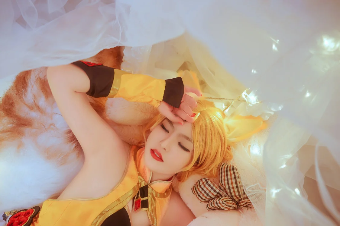 王者荣耀妲己COS写真,主人请尽情吩咐妲己~