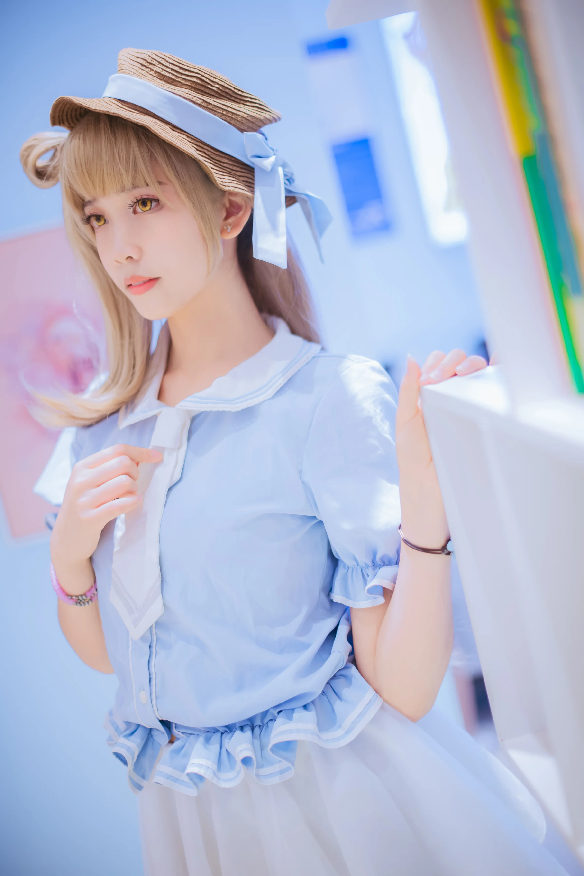 ll人鱼未觉醒花鸟 小泉花阳COS写真