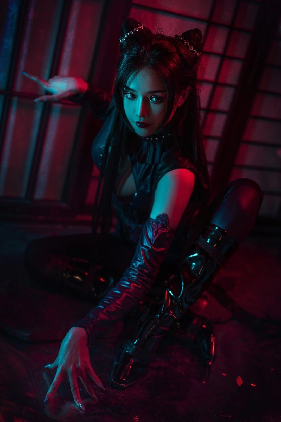 斗罗大陆 幽冥灵猫朱竹清COS写真