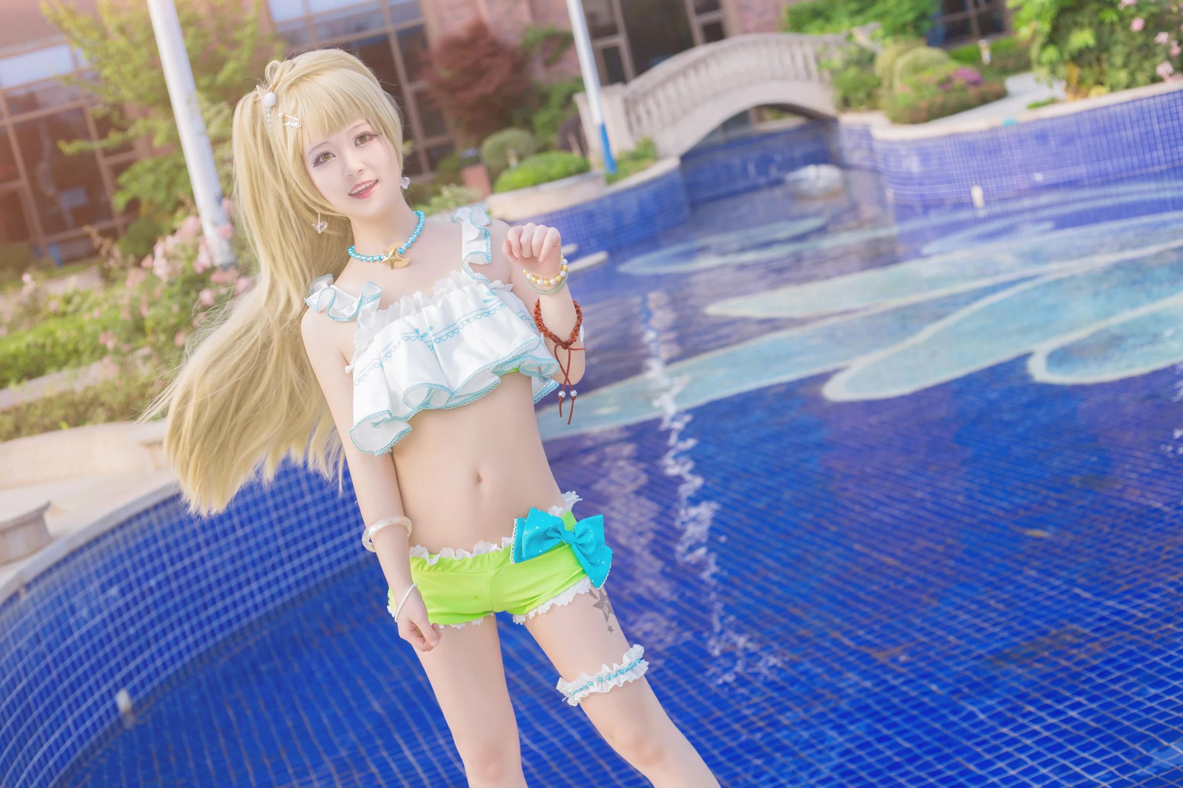 lovelive!南小鸟泳装COS写真