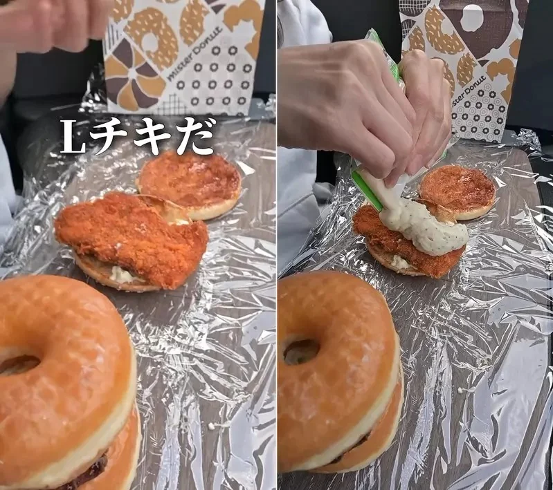 絕對的熱量炸彈《麥當勞混搭Mister Donut》吃法 太太創意發想的美味漢堡誕生｜高清图片集