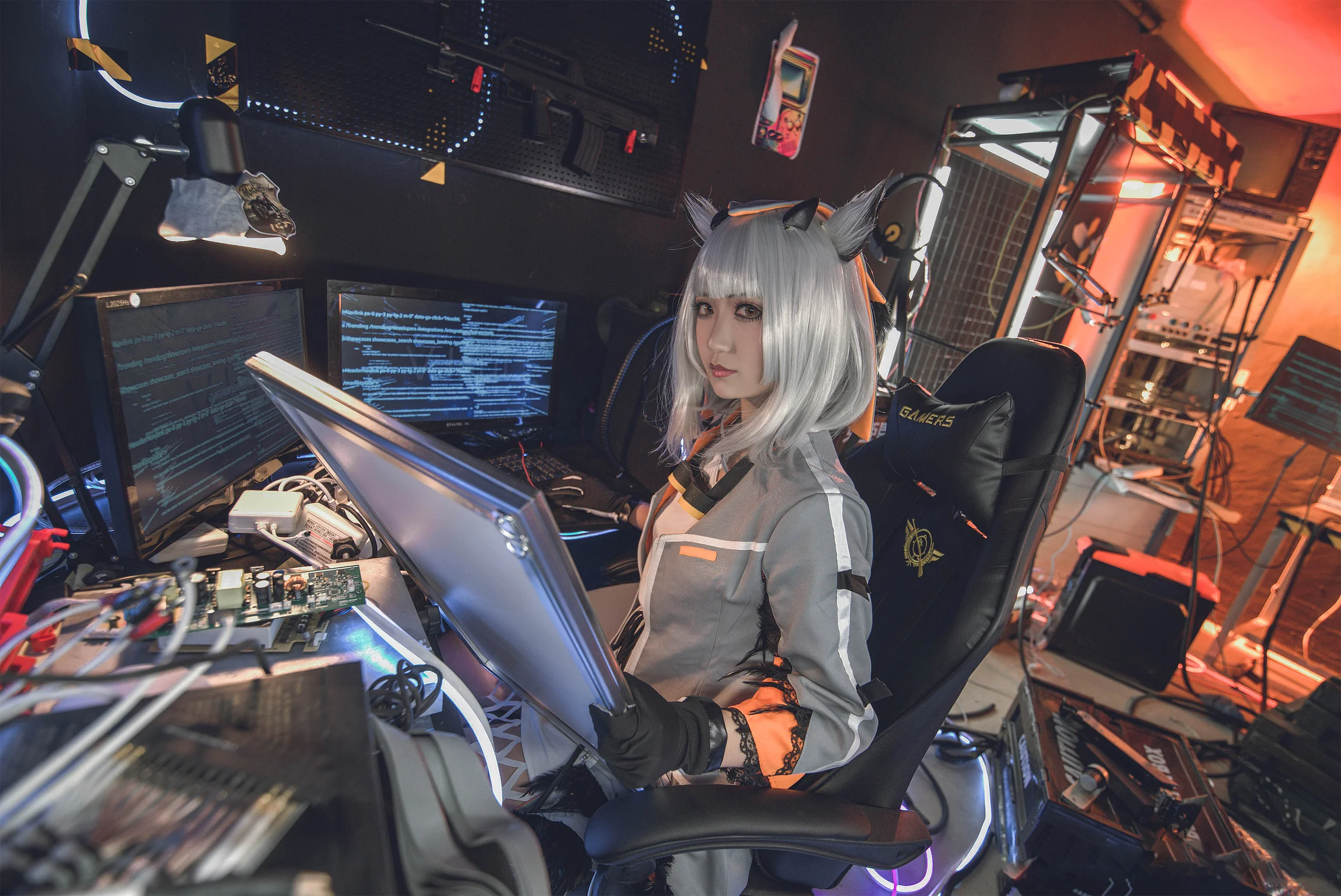 明日方舟 白面鸮COS写真