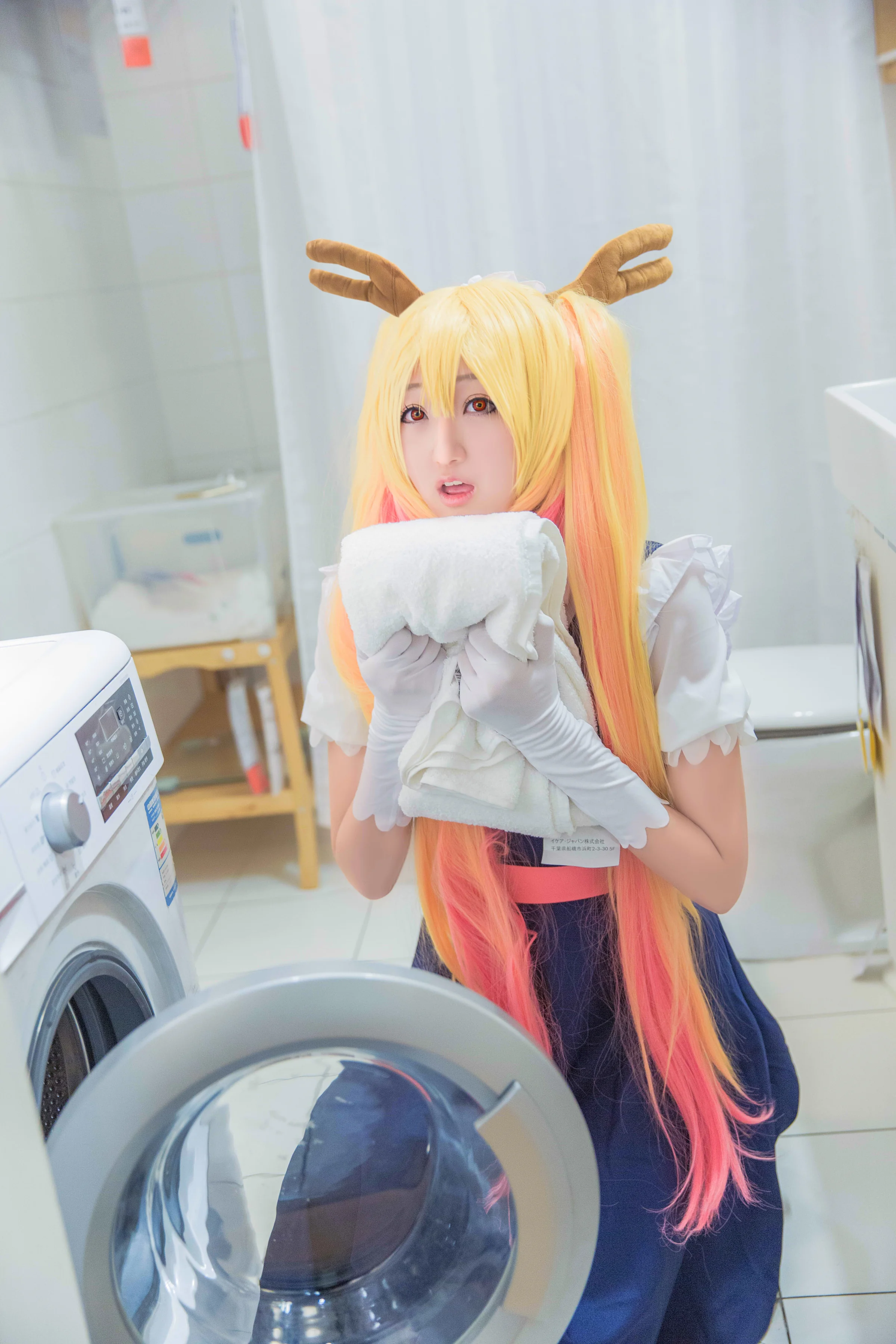 托尔sama COS写真，最喜欢小林啦！