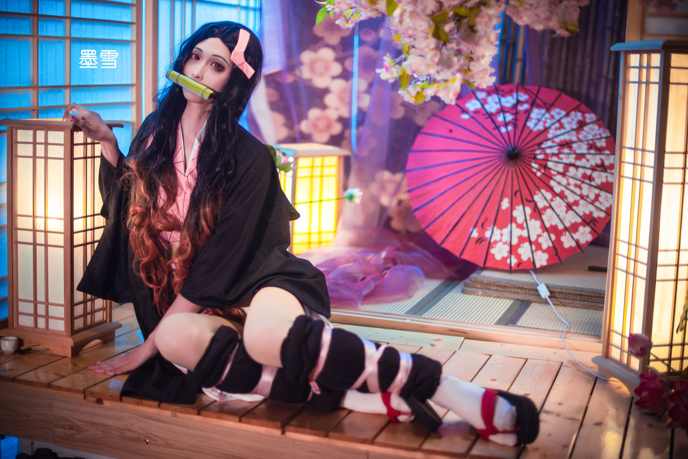 鬼灭之刃祢豆子COS写真