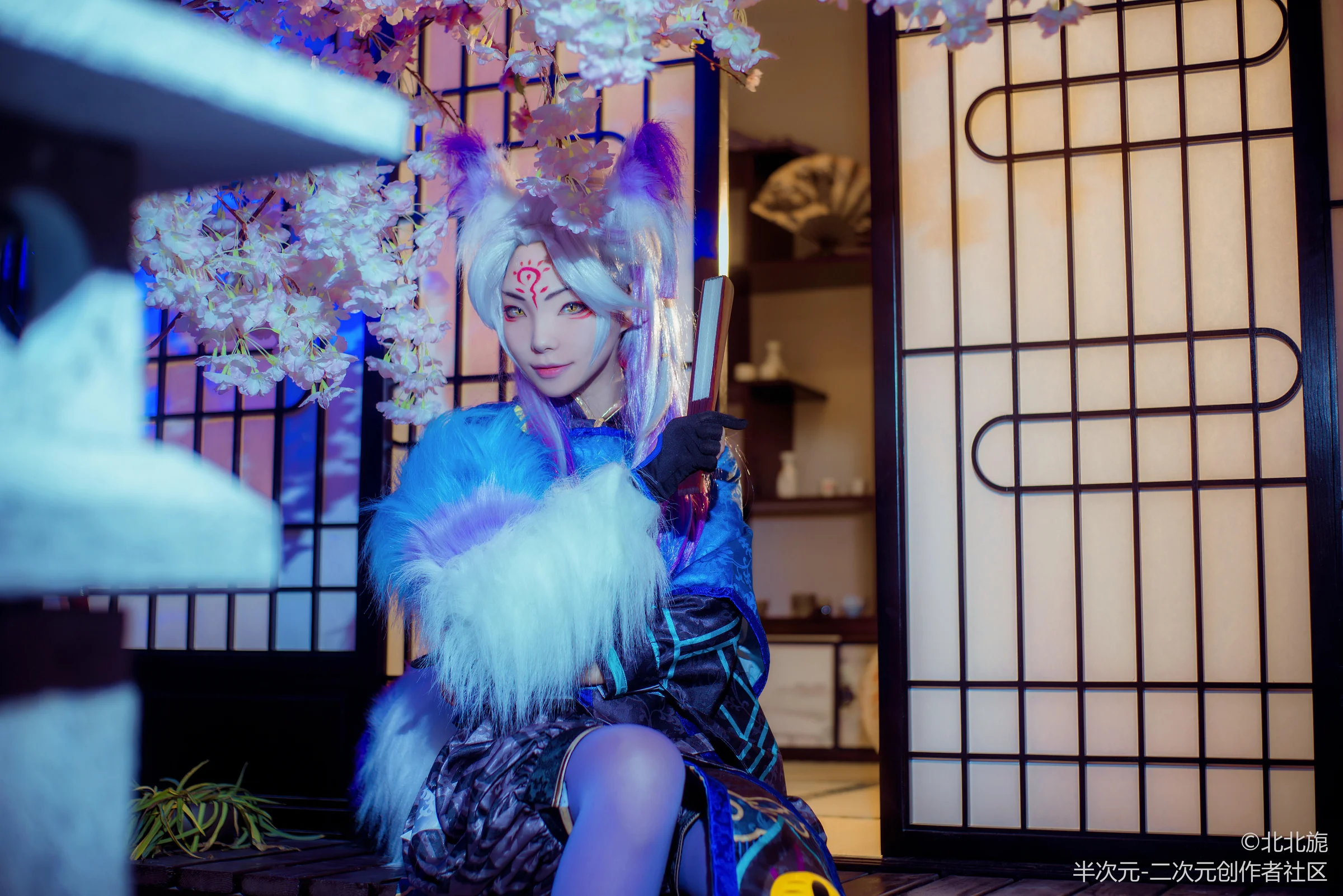 阴阳师 妖狐觉醒COS写真 你是小生的命定之人吗~