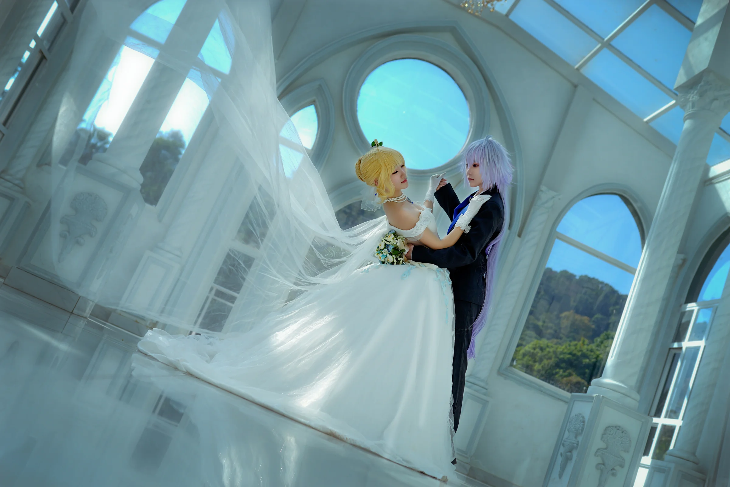 fgo 阿瓦隆庆典COS写真