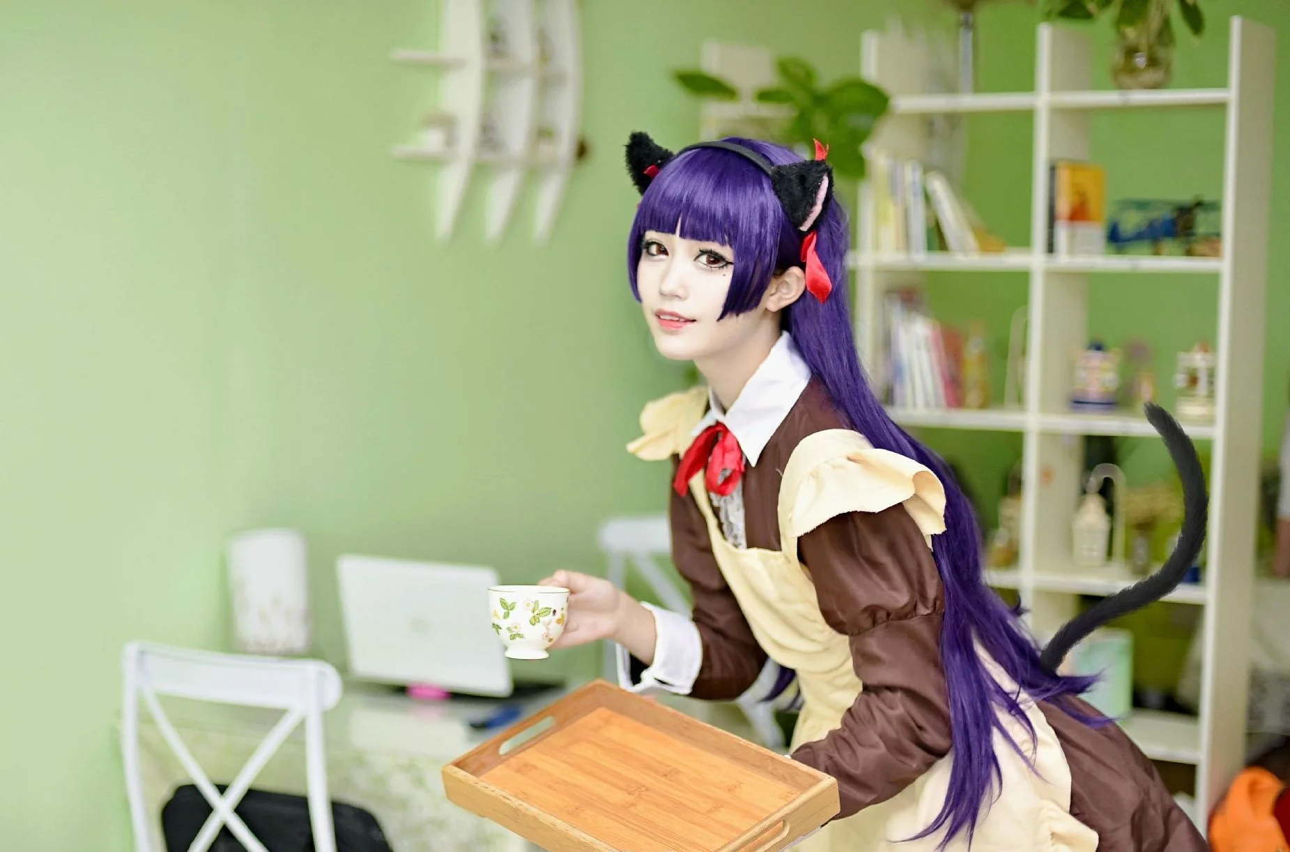 五更琉璃COS写真 主人需要点什么~