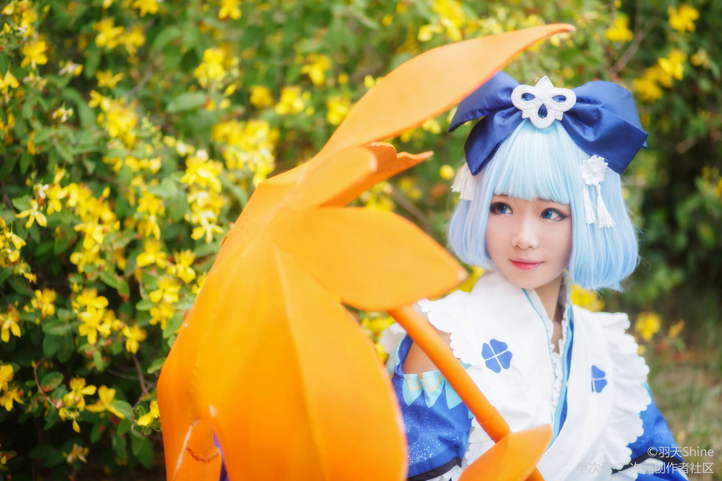 阴阳师萤草COS写真