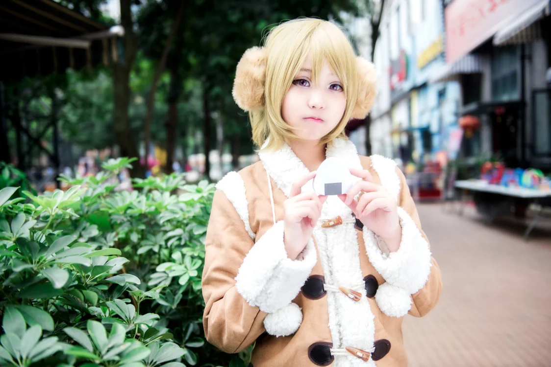 Love Live！小泉花阳冬装日常COS写真