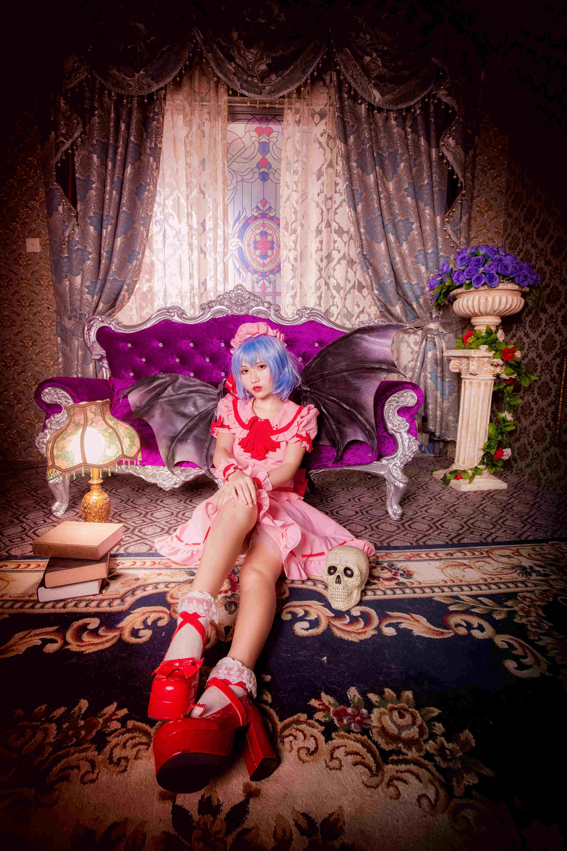 东方project 蕾米莉亚 COS写真