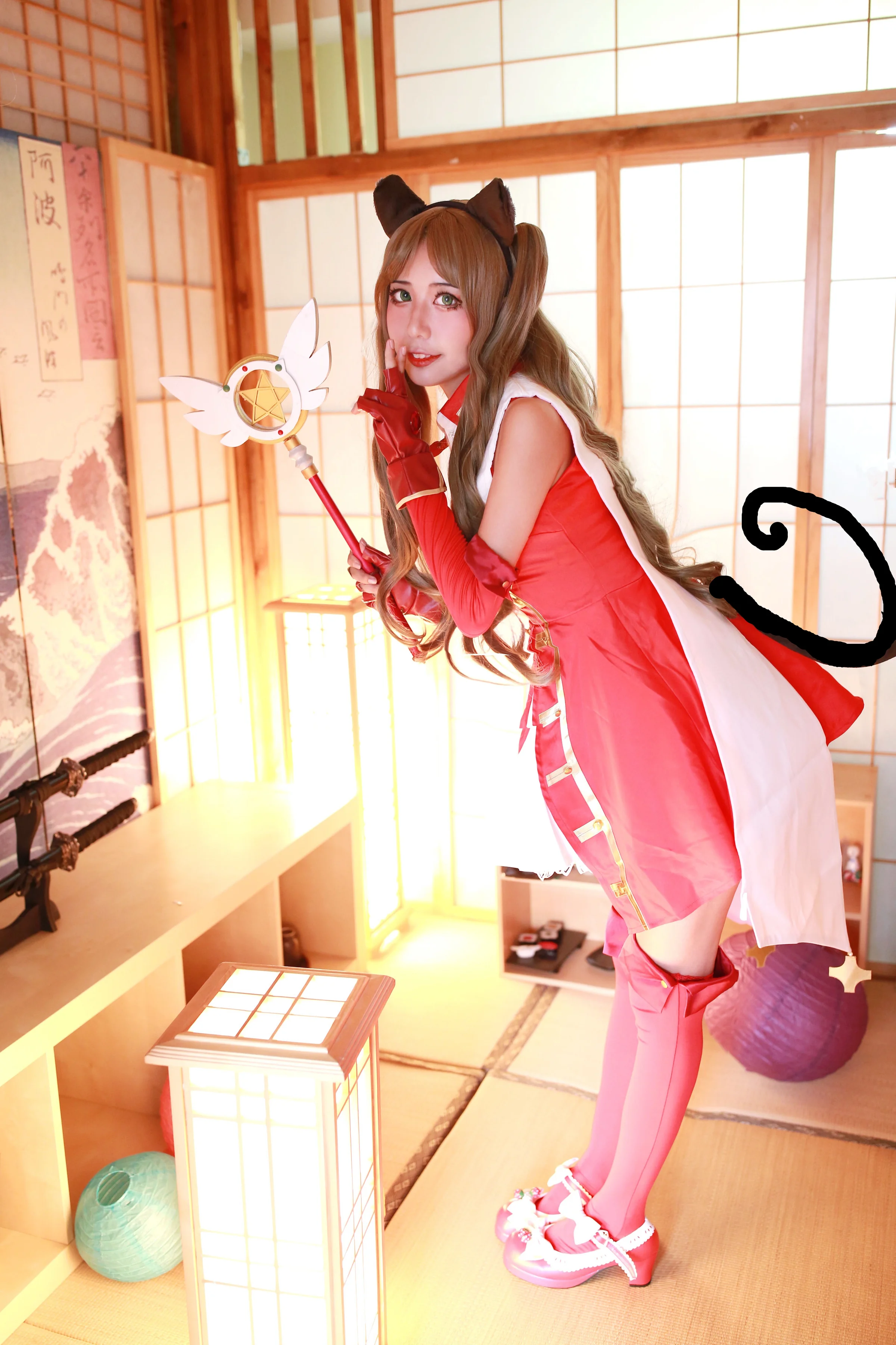 Fate/GrandOrder 远坂凛COS写真