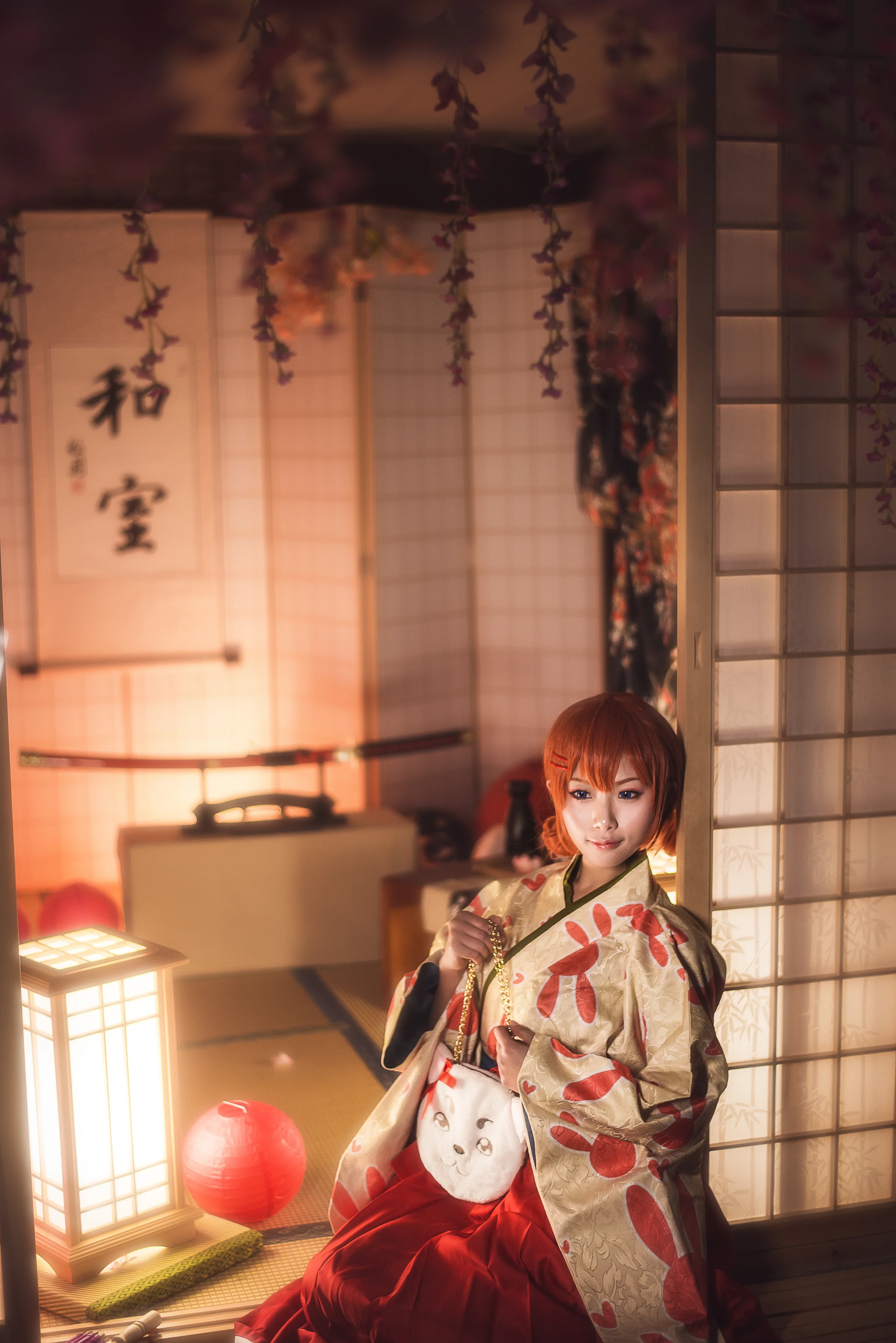 《银魂》神乐COS写真