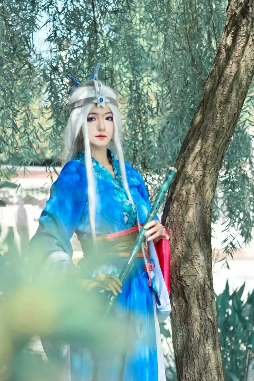 秦时明月雪女COS写真