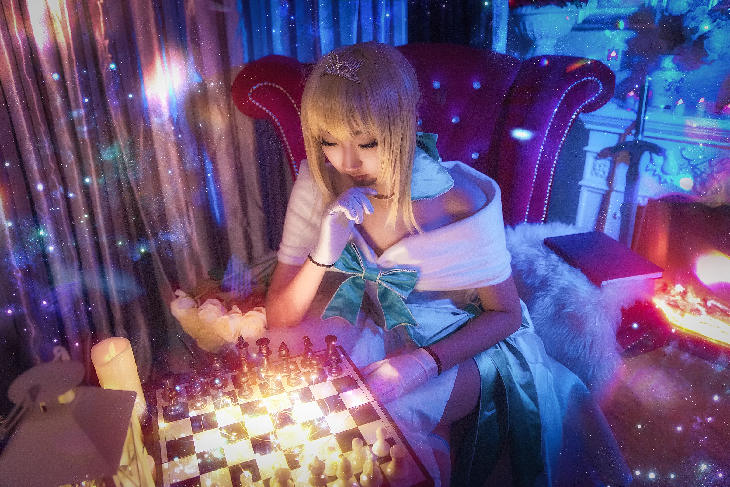 阿尔托莉雅COS写真