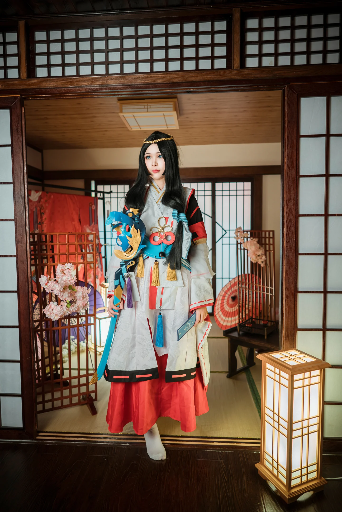阴阳师八百比丘尼COS写真