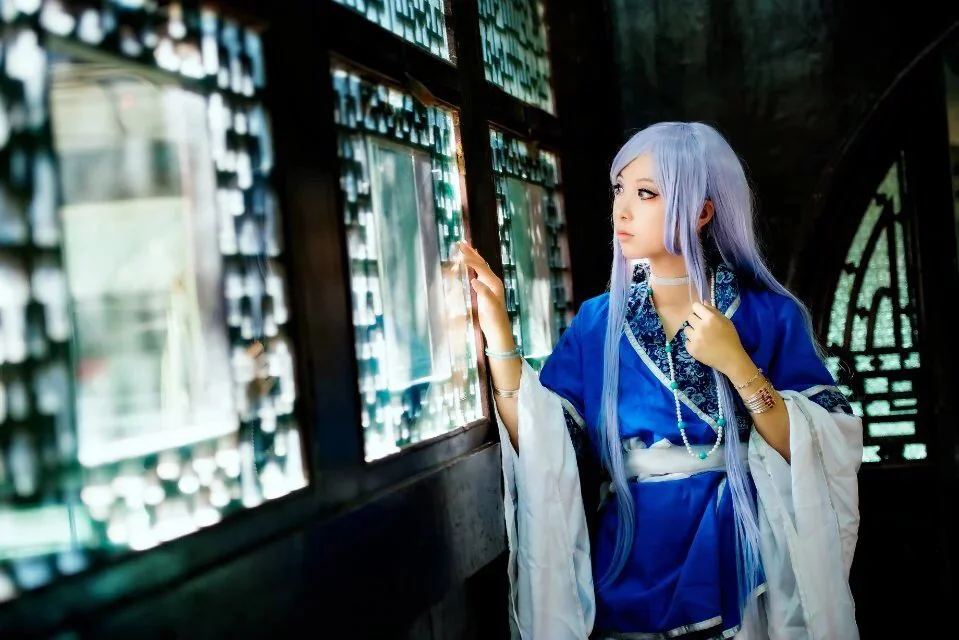 恋爱中毒的仙术师 琉璃仙COS写真