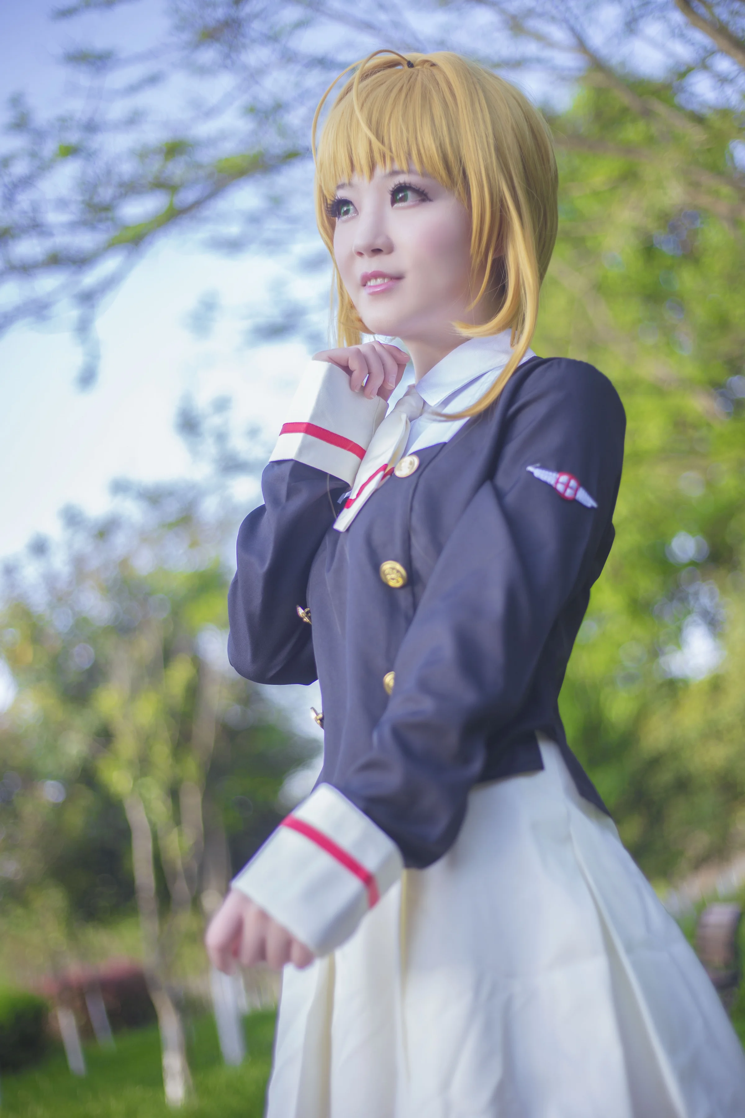魔卡少女樱校服COS写真