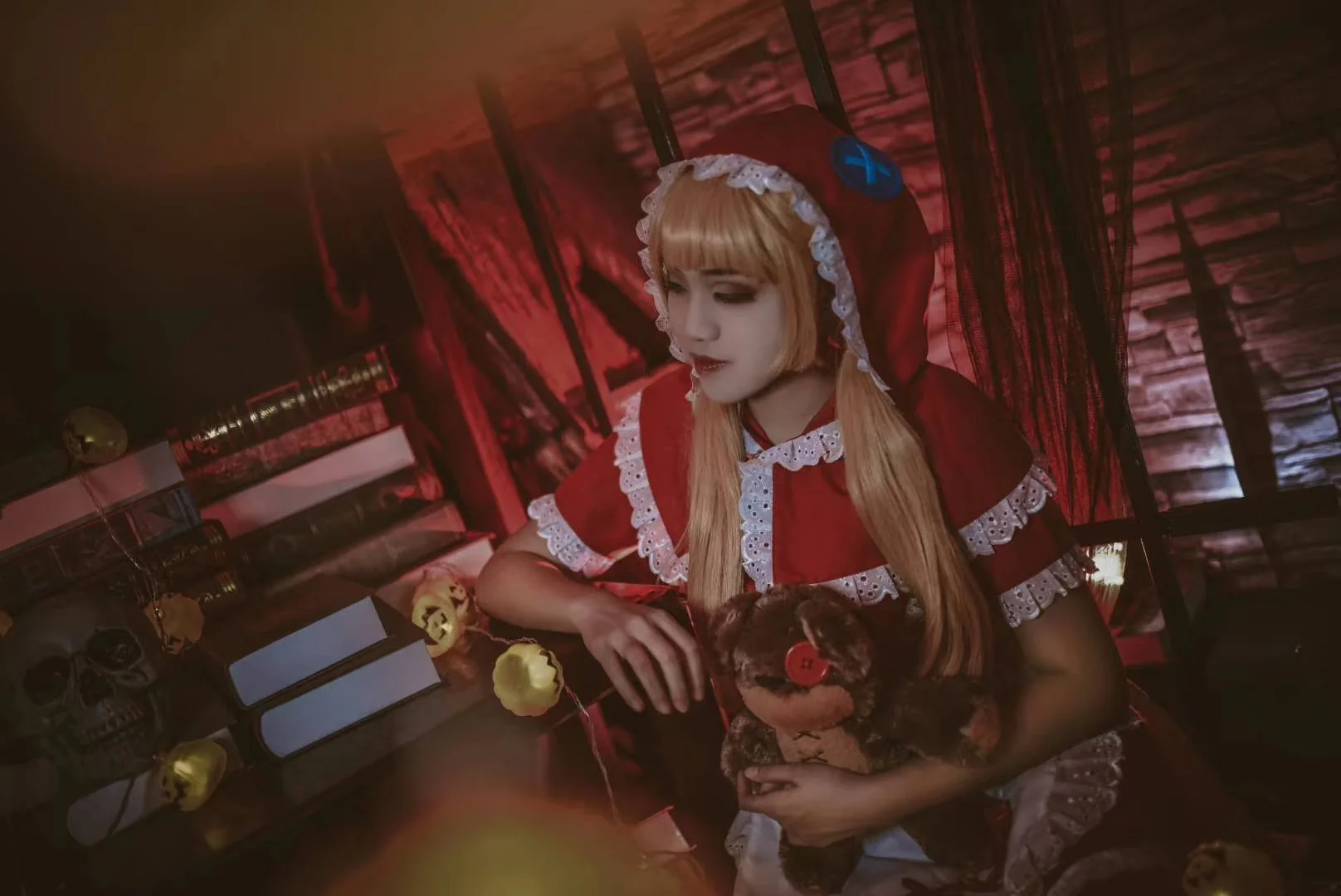 【LOL英雄联盟】安妮小红帽COS写真