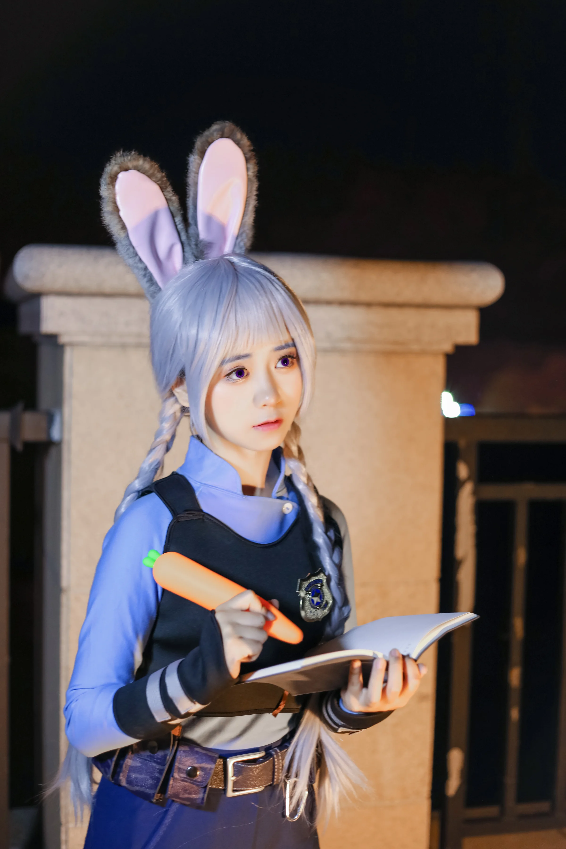 疯狂动物城 朱迪拟人COS写真