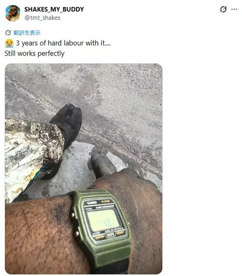 他呼籲放棄Apple Watch改戴《卡西歐手錶》引發世界各國的網友讚賞了｜高清图片集