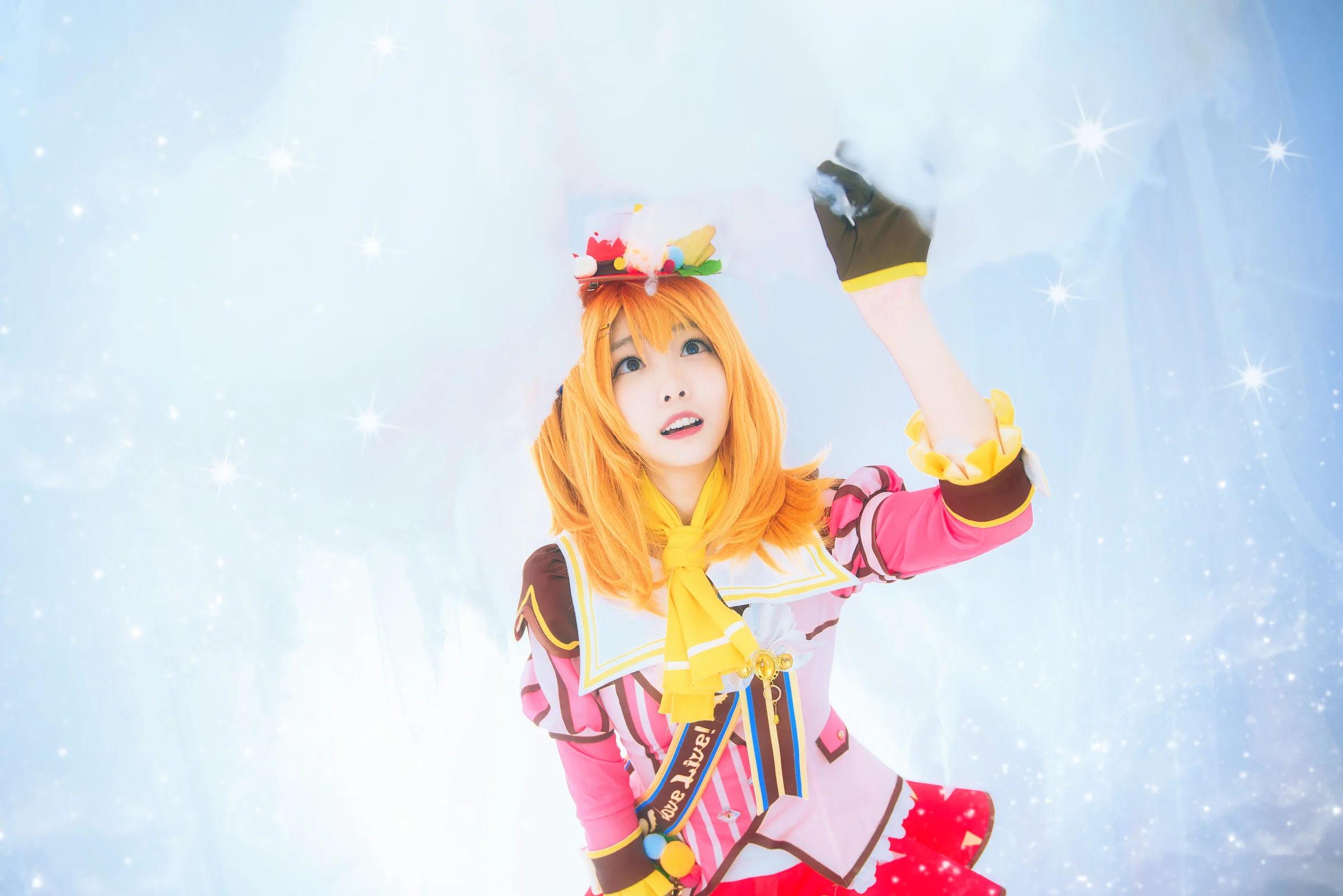 LoveLive！高坂穗乃果冰淇淋觉醒COS写真