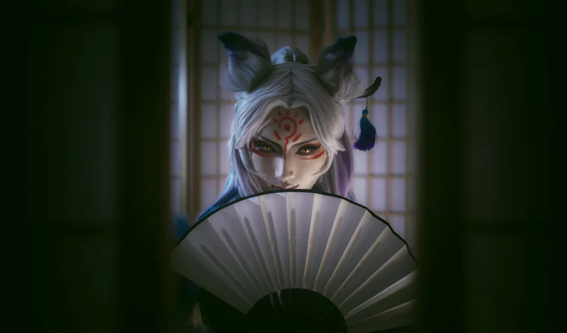 阴阳师手游妖狐COS写真
