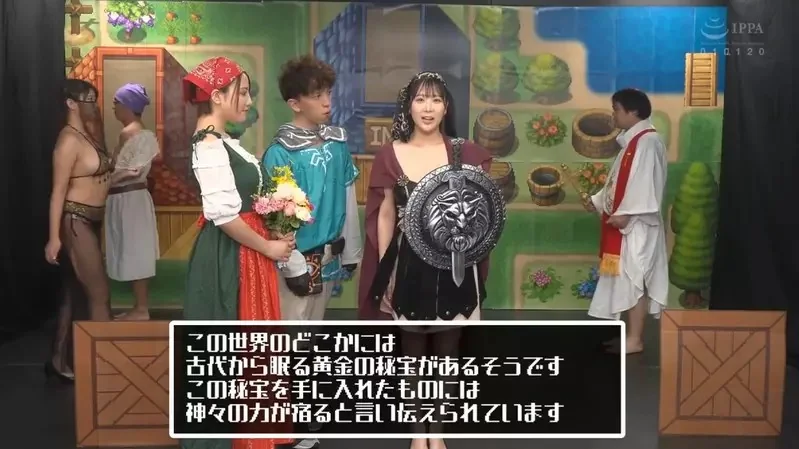 網友分享《女戰士被寶箱怪吃掉啦》趣味圖片，還以為是什麼惡搞的COS写真，結果真相是一支正義的片片？！