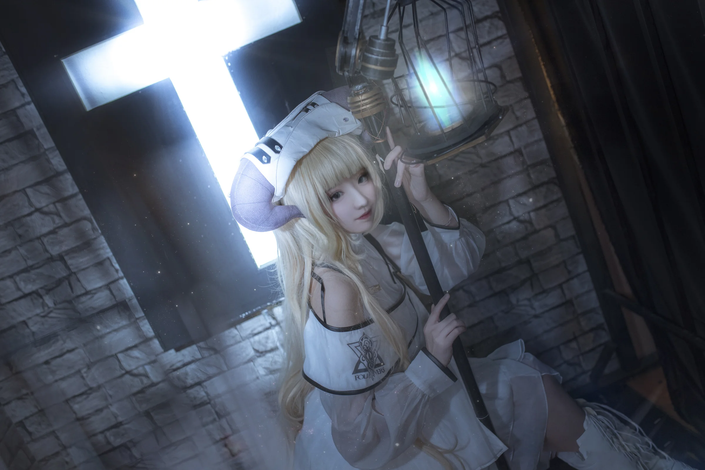 明日方舟 夜莺COS写真