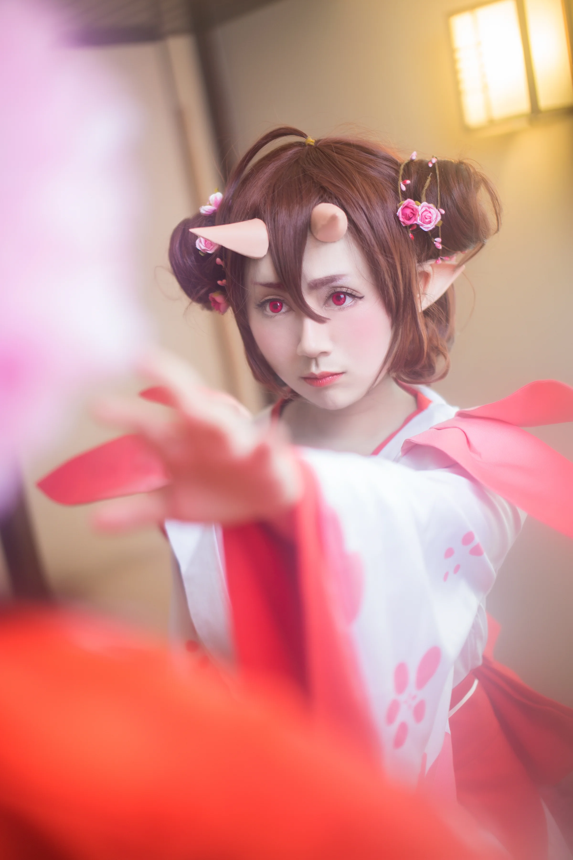 阴阳师樱与桃COS写真