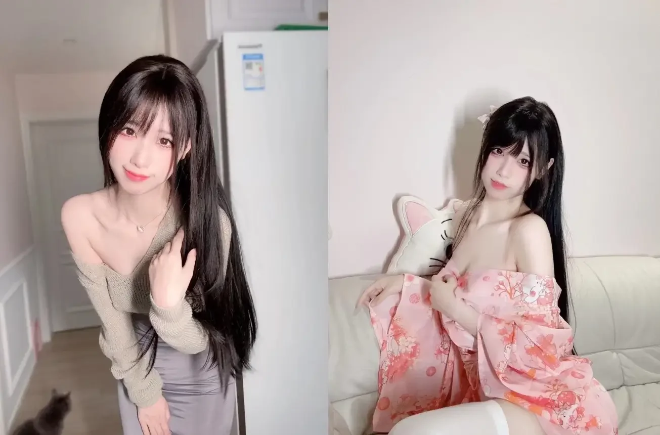 B站@十万口草莓粥粥（草莓粥粥爱吃肉）：9套合集｜高清图片集