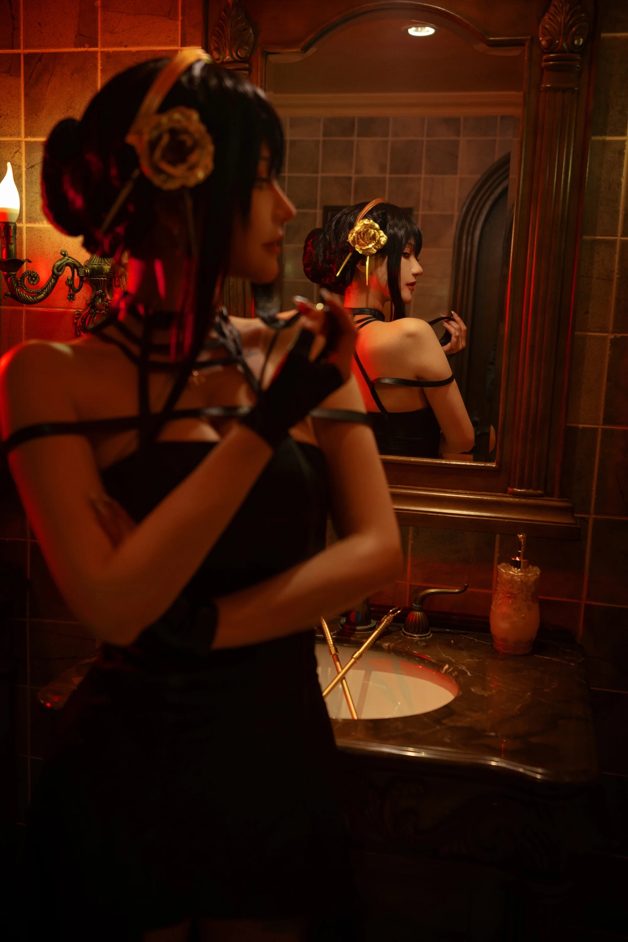 《SPY×FAMILY》荆棘公主约尔·福杰COS写真
